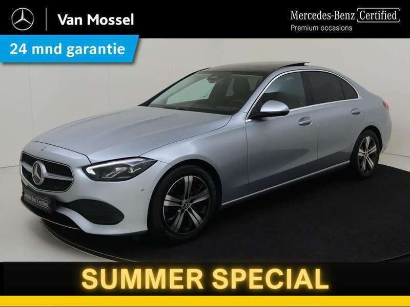 Grijs Gebruikt 2022 Mercedes C180 Luxury Sedan | € 38.945 (Eerlijke prijs) - Afbeelding 1/4
