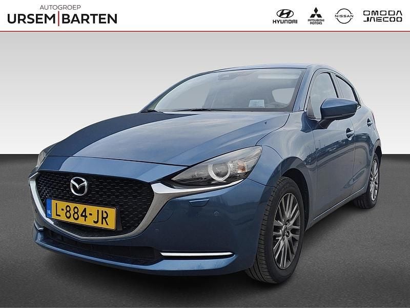 Blauw Occasion 2021 Mazda 2 Luxury Hatchback | € 17.930 (Goede deal) - Afbeelding 1/4
