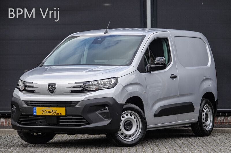 Grijs Gebruikt 2024 Peugeot Partner Van | € 26.950 (Duur) - Afbeelding 1/4