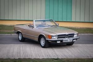 Goud Occasion 1984 Mercedes SL280 Cabriolet | € 36.946 - Afbeelding 1/4