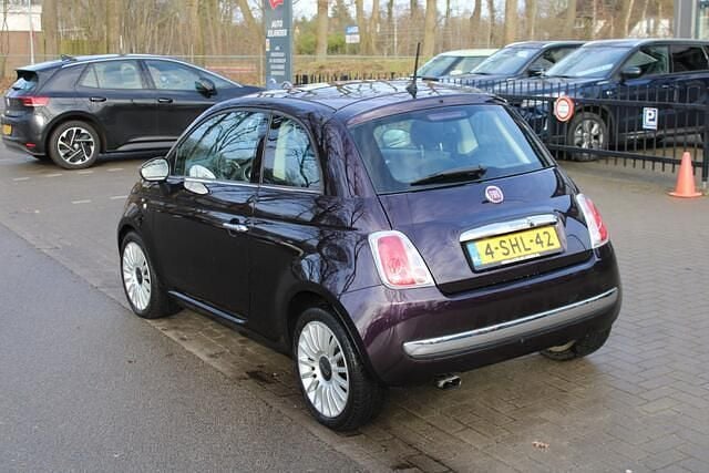 Occasion Fiat 500 Lounge 86 PK (63 kW) 2013 Paars Hatchback