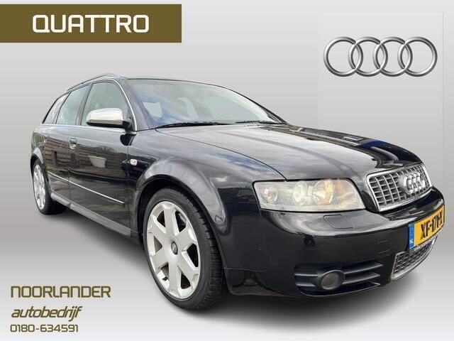 Zwart, metallic lak Gebruikt 2003 Audi A4 Proline Stationwagen | € 12.950 - Afbeelding 1/4