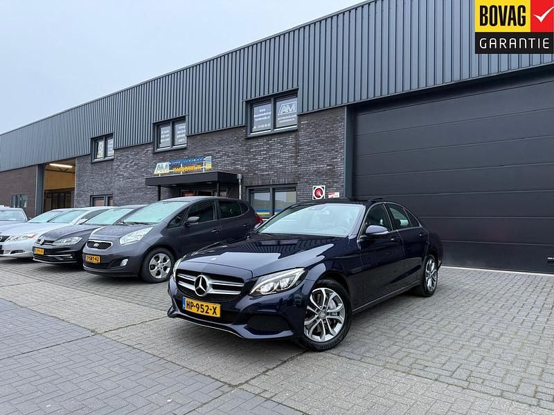 Blauw Occasion 2015 Mercedes C350 Edition Sedan | € 19.850 (Eerlijke prijs) - Afbeelding 1/4