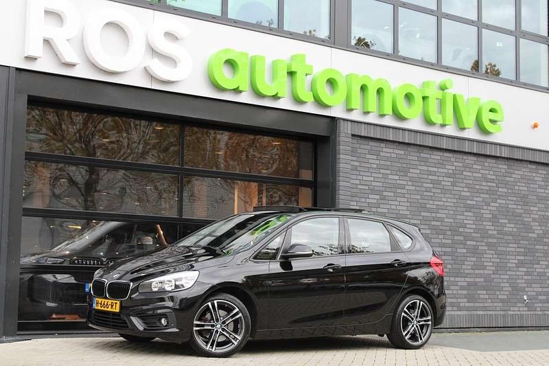 Zwart Gebruikt 2015 BMW 218 Active Tourer M Sport MPV | € 12.950 (Eerlijke prijs) - Afbeelding 1/4