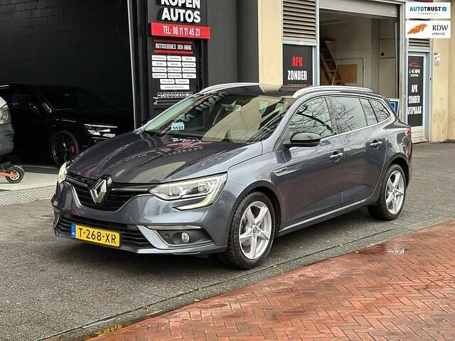 Grijs Gebruikt 2018 Renault Mégane GrandTour LIMITED Stationwagen | € 7.950 (Super prijs) - Afbeelding 1/4