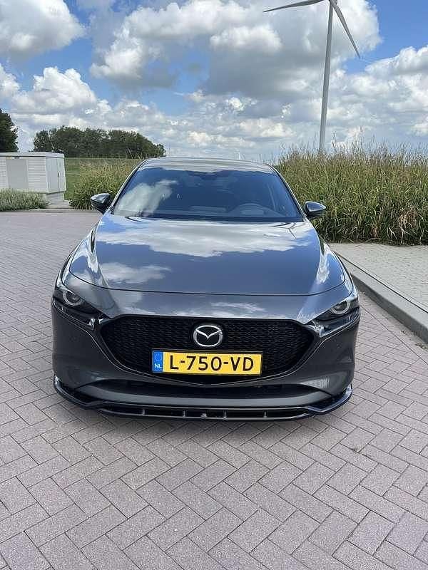 Grijs Gebruikt 2019 Mazda 3 Hatchback | € 19.000 (Eerlijke prijs) - Afbeelding 1/4