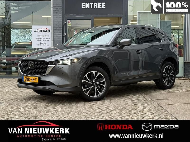 Grijs Gebruikt 2024 Mazda CX-5 Exclusive-Line SUV | € 39.600 (Eerlijke prijs) - Afbeelding 1/4