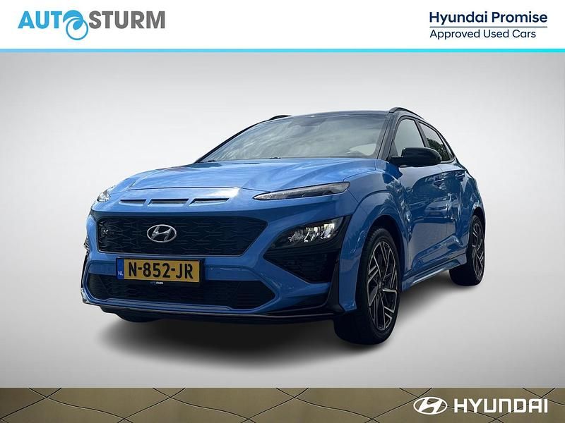 Blauw Gebruikt 2021 Hyundai Kona N Line SUV | € 21.749 (Duur) - Afbeelding 1/4
