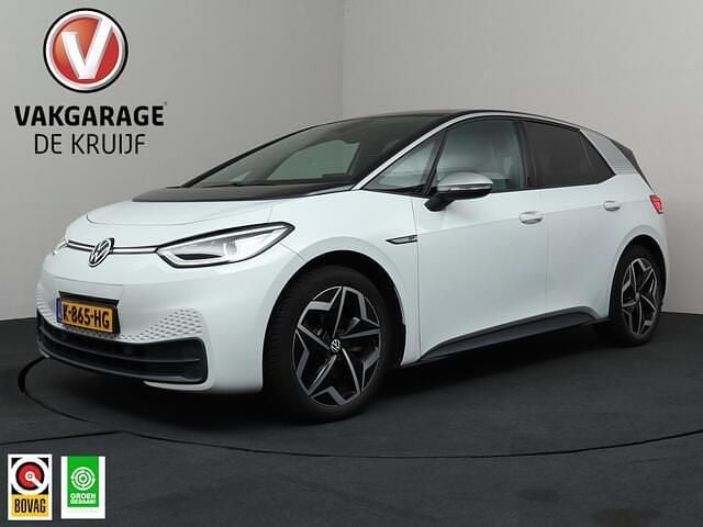 Wit Gebruikt 2020 VW ID.3 Hatchback | € 16.500 (Goede deal) - Afbeelding 1/4
