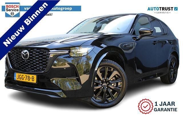 Zwart Gebruikt 2023 Mazda CX-60 Homura-Line SUV | € 43.750 (Eerlijke prijs) - Afbeelding 1/4