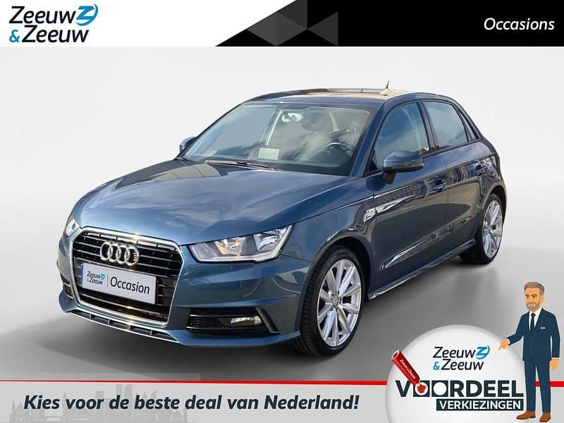 Blauw Gebruikt 2018 Audi A1 Sportback S-Line Hatchback | € 14.950 (Iets duurder) - Afbeelding 1/4