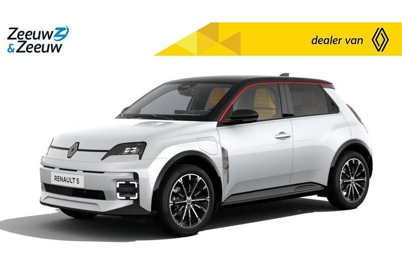 Twotone blanc nacre / noir etoile Gebruikt 2024 Renault R5 Iconic Hatchback | € 34.190 - Afbeelding 1/4