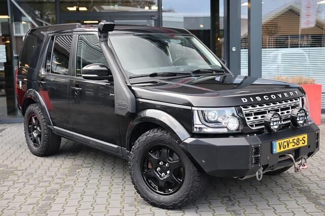 Zwart Gebruikt 2016 Land Rover Discovery 4 SUV | € 16.995 (Super prijs) - Afbeelding 1/3