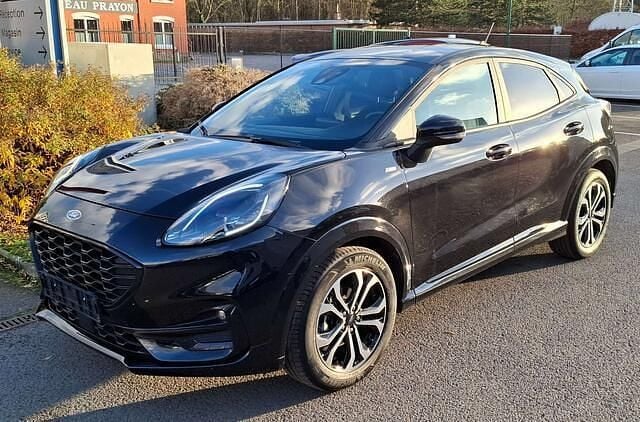 Zwart Gebruikt 2021 Ford Puma ST-Line SUV | € 17.950 (Super prijs) - Afbeelding 1/4