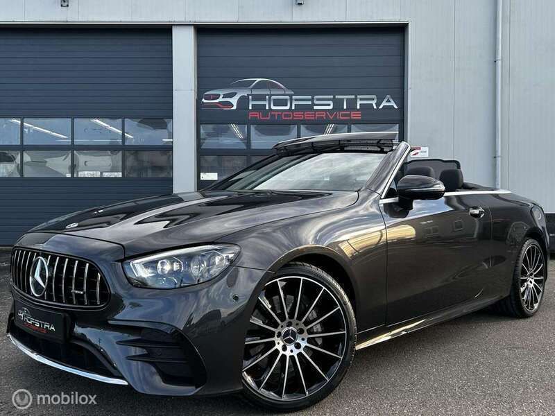 , metallic lak Gebruikt 2021 Mercedes E450 AMG Cabriolet | € 59.949 - Afbeelding 1/4