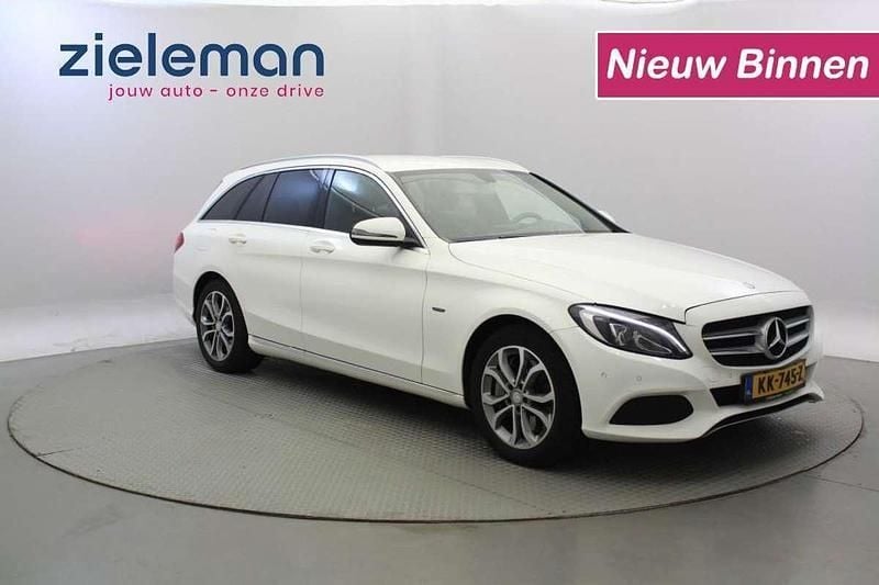 Wit Gebruikt 2016 Mercedes C350e Edition Stationwagen | € 9.835 (Super prijs) - Afbeelding 1/4