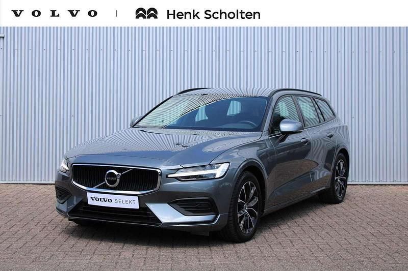 Grijs Gebruikt 2021 Volvo V60 Momentum Stationwagen | € 25.950 (Eerlijke prijs) - Afbeelding 1/4