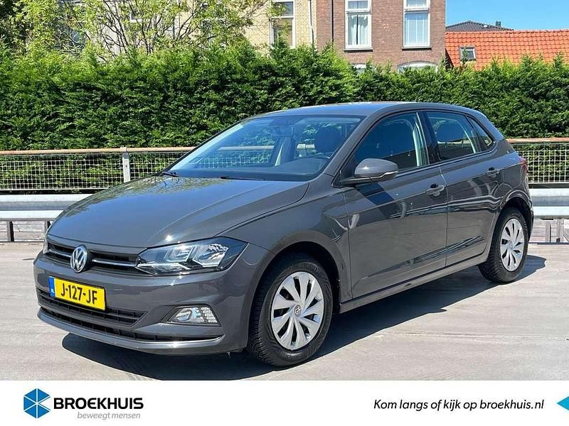 Grijs Gebruikt 2020 VW Polo Comfortline Hatchback | € 12.995 (Goede deal) - Afbeelding 1/4
