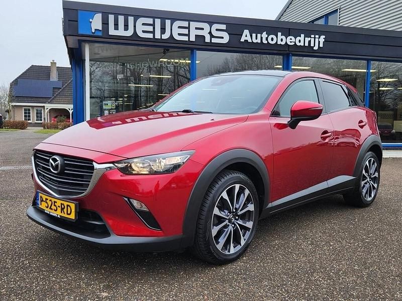 Rood Occasion 2018 Mazda CX-3 Inclusive SUV | € 16.400 (Goede deal) - Afbeelding 1/4