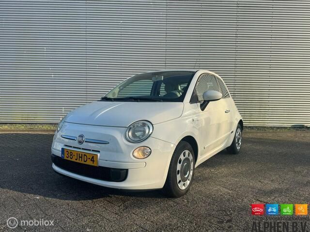 Wit Gebruikt 2009 Fiat 500 Sport Hatchback | € 3.750 (Eerlijke prijs) - Afbeelding 1/4