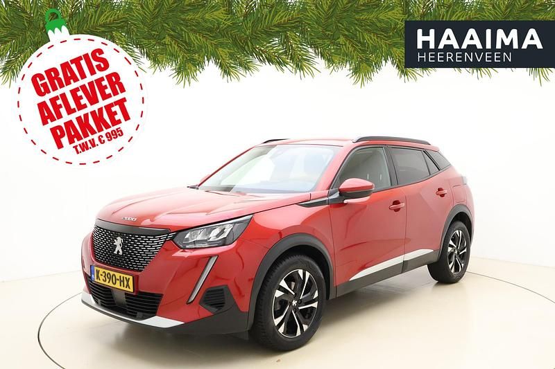 Rood Gebruikt 2020 Peugeot 2008 Allure SUV | € 14.950 (Eerlijke prijs) - Afbeelding 1/4