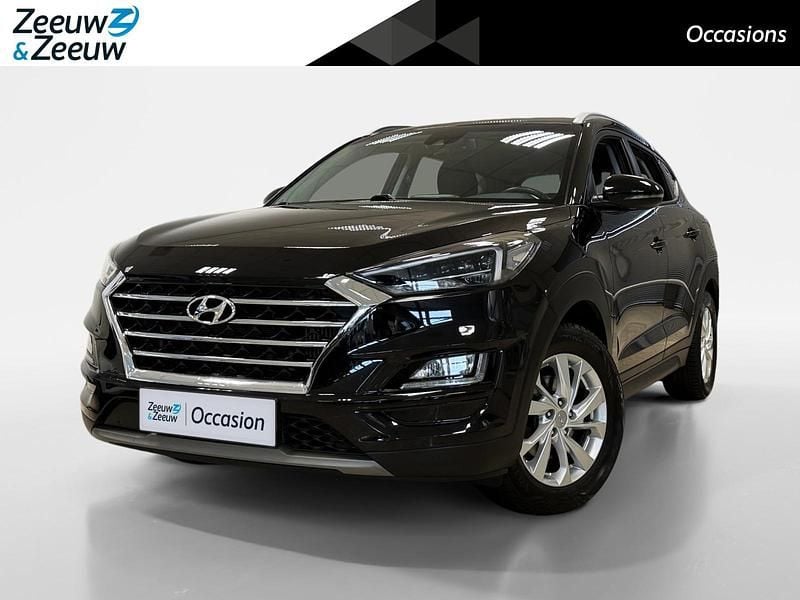 Zwart Gebruikt 2019 Hyundai Tucson Turbo SUV | € 20.950 (Goede deal) - Afbeelding 1/4