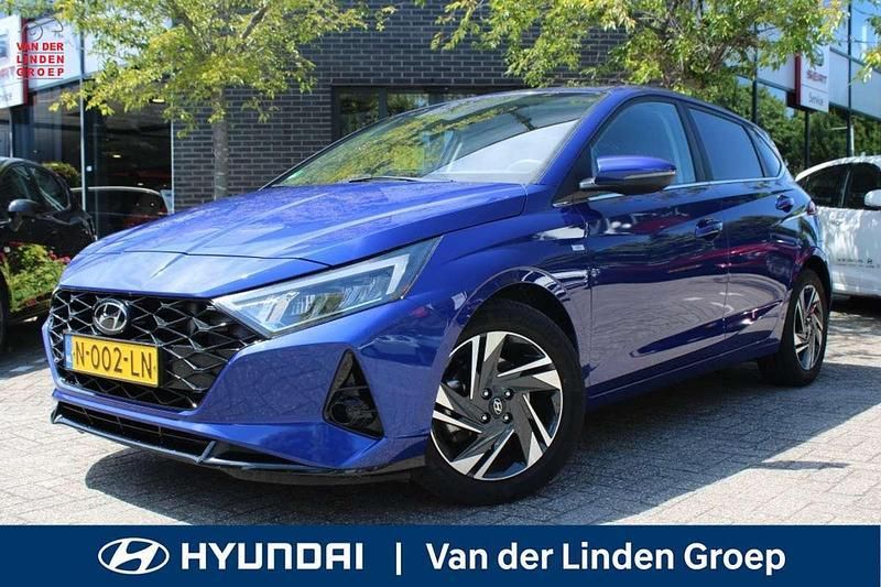 Blauw Gebruikt 2021 Hyundai i20 Premium Hatchback | € 18.950 (Eerlijke prijs) - Afbeelding 1/4