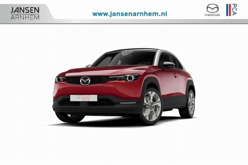 Rood Nieuw 2025 Mazda MX30 Exclusive-Line SUV | € 37.540 (Duur) - Afbeelding 1/4