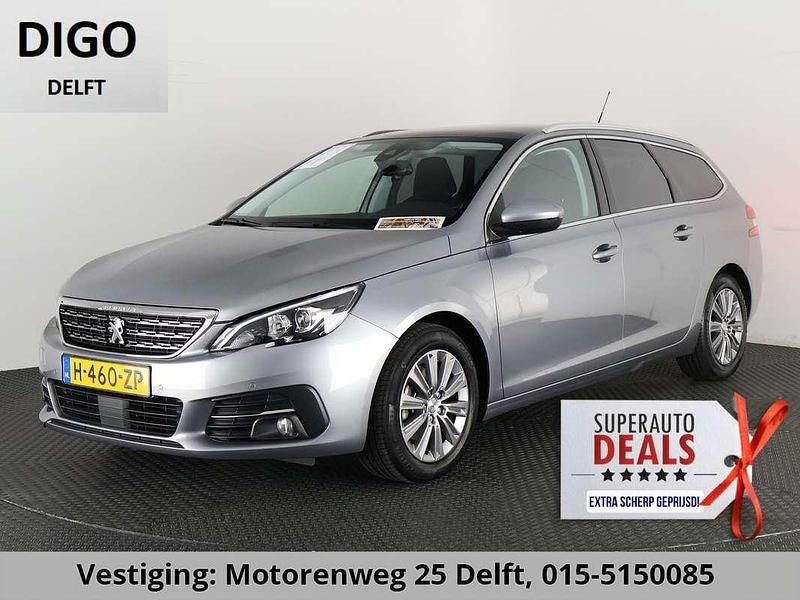 Grijs Gebruikt 2020 Peugeot 203 Premium Stationwagen | € 14.500 - Afbeelding 1/3