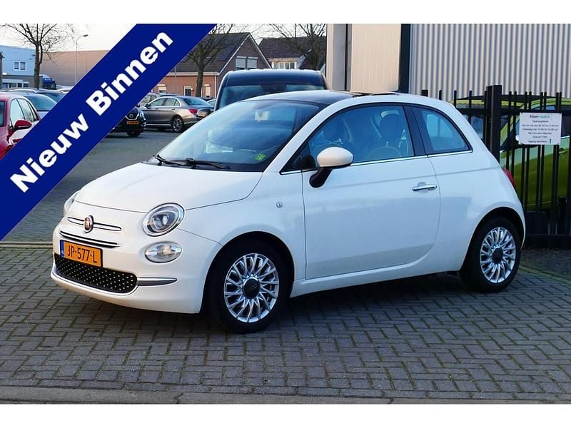 Wit Occasion 2016 Fiat 500 Lounge Hatchback | € 9.444 (Goede deal) - Afbeelding 1/4