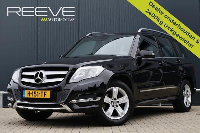 Zwart (metallic) Gebruikt 2012 Mercedes GLK220 Premium SUV | € 17.850 (Iets duurder) - Afbeelding 1/4