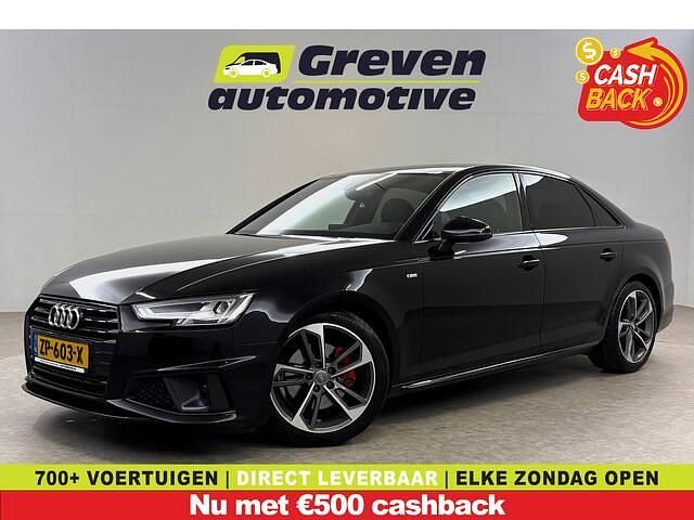 Zwart Gebruikt 2019 Audi A4 S-Line Sedan | € 22.300 (Iets duurder) - Afbeelding 1/4