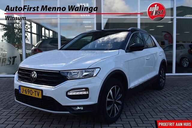 Wit Gebruikt 2020 VW T-Roc Business SUV | € 18.850 (Eerlijke prijs) - Afbeelding 1/4