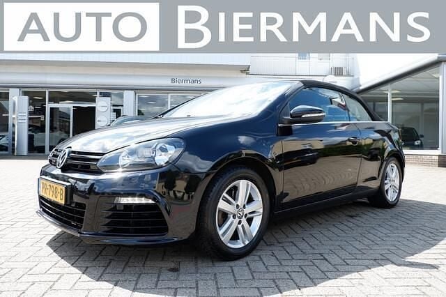 Zwart Gebruikt 2012 VW Golf Cabriolet Cabriolet | € 12.900 (Iets duurder) - Afbeelding 1/4