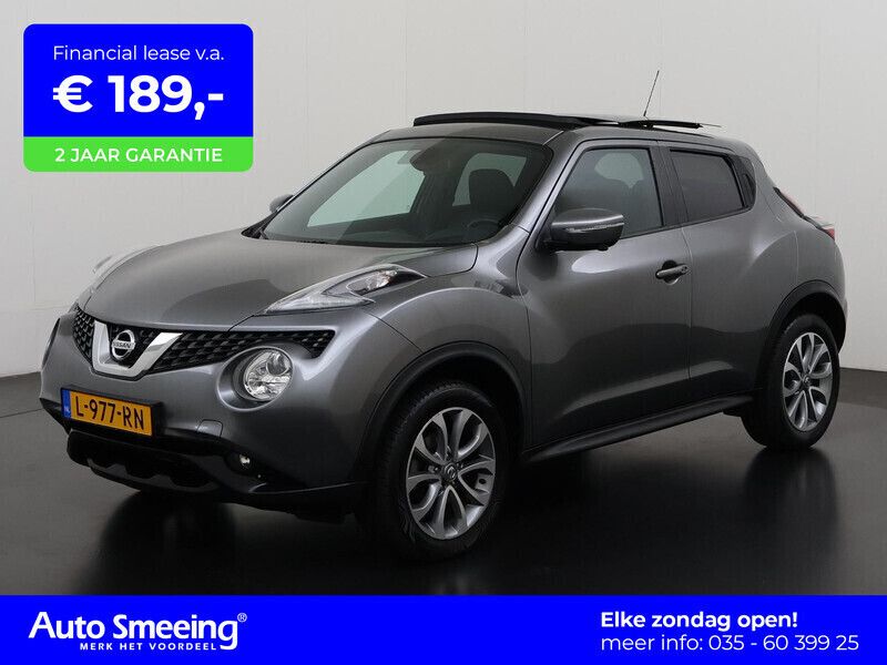 Grijs Gebruikt 2017 Nissan Juke S SUV | € 14.495 (Iets duurder) - Afbeelding 1/4
