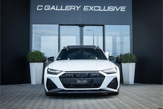 Occasion Audi RS6 S-Line 610 PK (448 kW) 2020 Wit Stationwagen