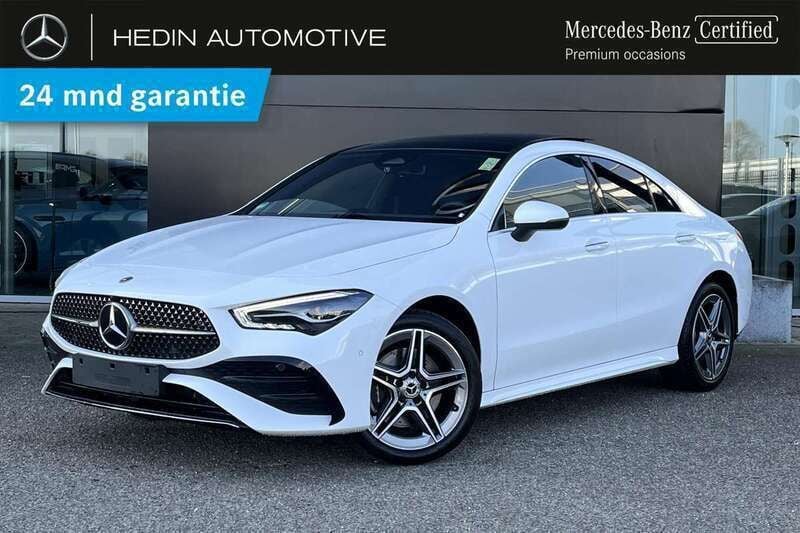 Wit Gebruikt 2024 Mercedes CLA250e Advanced Plus Sedan | € 43.900 - Afbeelding 1/3