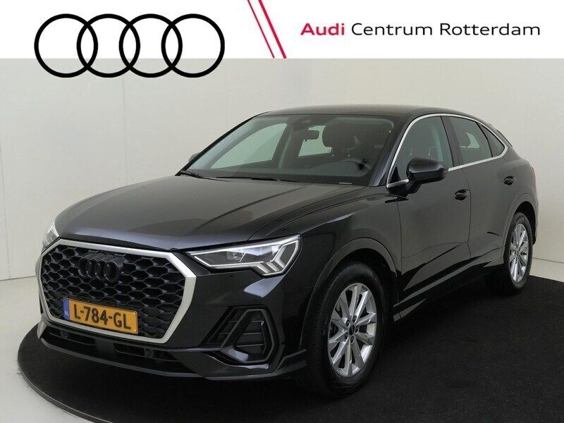 Zwart Gebruikt 2021 Audi Q3 Sportback Business SUV | € 34.950 (Eerlijke prijs) - Afbeelding 1/4