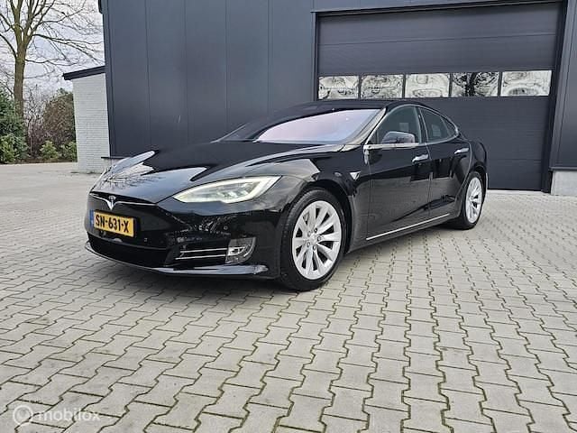 Occasion Tesla Model S 350 kW (476 PK) 2018 Zwart Hatchback