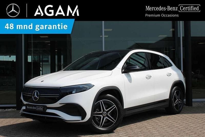 Wit Gebruikt 2023 Mercedes EQA250 AMG line SUV | € 37.450 (Eerlijke prijs) - Afbeelding 1/4