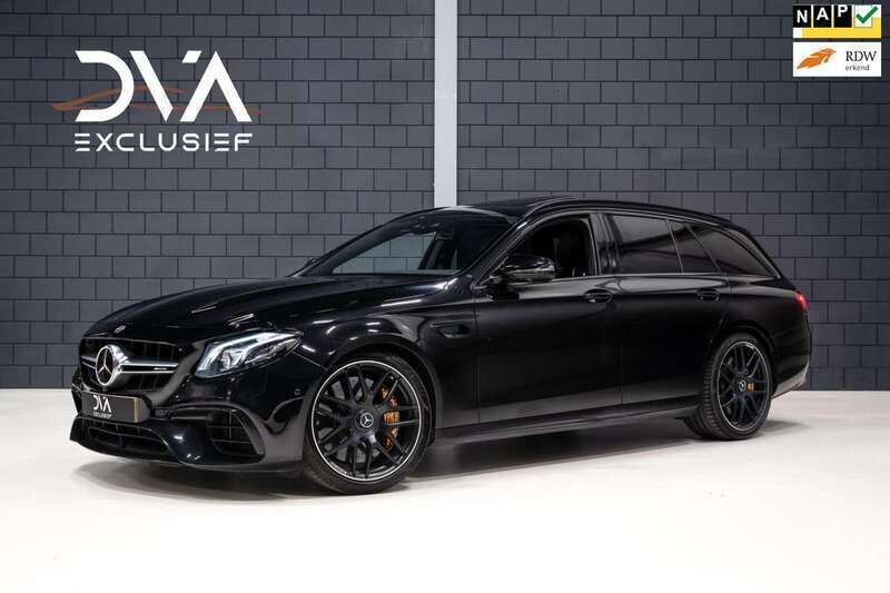 Zwart Gebruikt 2018 Mercedes E63 AMG Premium Plus Stationwagen | € 64.950 (Eerlijke prijs) - Afbeelding 1/4