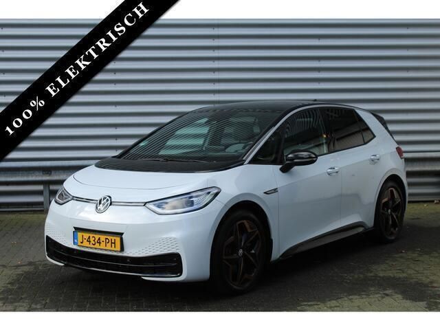 Wit, metallic lak Gebruikt 2020 VW ID.3 Hatchback | € 19.950 - Afbeelding 1/4