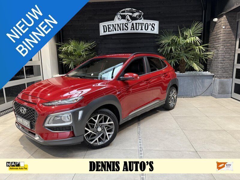 Rood Gebruikt 2019 Hyundai Kona Premium SUV | € 17.950 (Super prijs) - Afbeelding 1/4