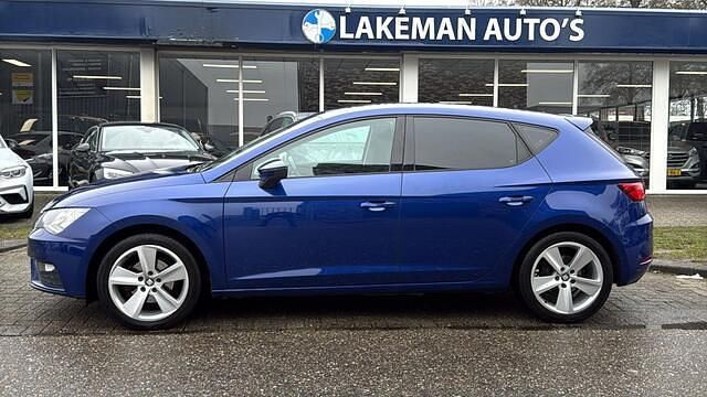 Occasion Seat Leon Style 116 PK (85 kW) 2017 Blauw (metallic) Hatchback