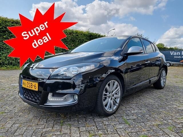 Zwart Gebruikt 2012 Renault Mégane GT Line GT-Line Hatchback | € 2.995 (Super prijs) - Afbeelding 1/4