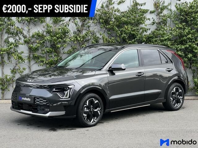 Grijs, metallic lak Nieuw 2024 Kia e-Niro Plus SUV | € 36.490 (Super prijs) - Afbeelding 1/4