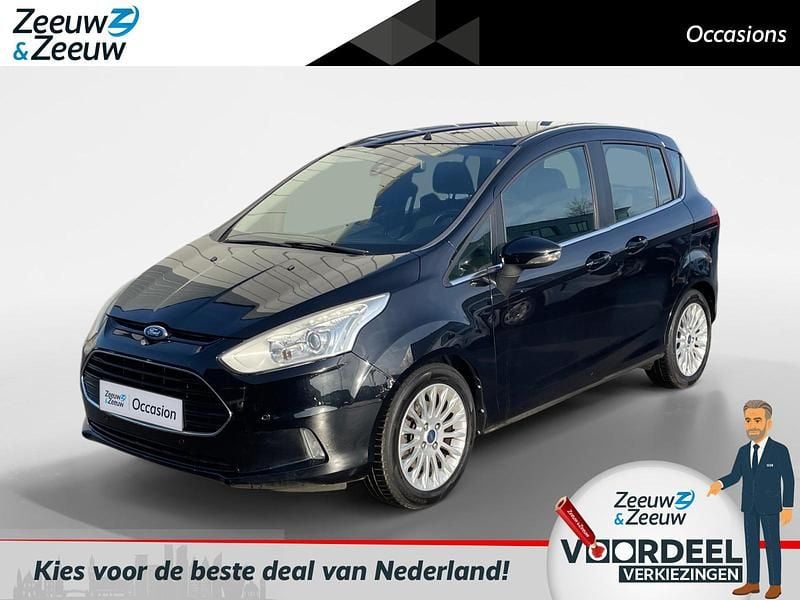 Zwart Gebruikt 2014 Ford B-MAX Titanium MPV | € 7.445 (Eerlijke prijs) - Afbeelding 1/4