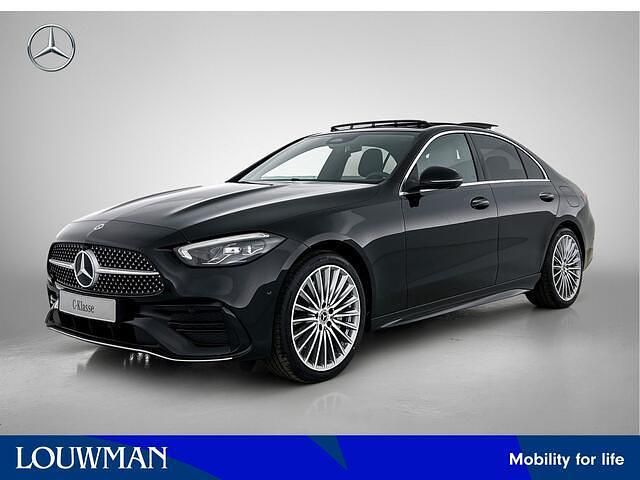 Zwart Nieuw 2026 Mercedes C300 Business Sedan | € 67.276 (Duur) - Afbeelding 1/4