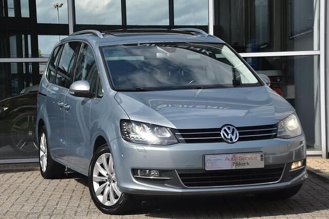 Blauw Gebruikt 2012 VW Sharan Highline MPV | € 16.995 (Eerlijke prijs) - Afbeelding 1/4