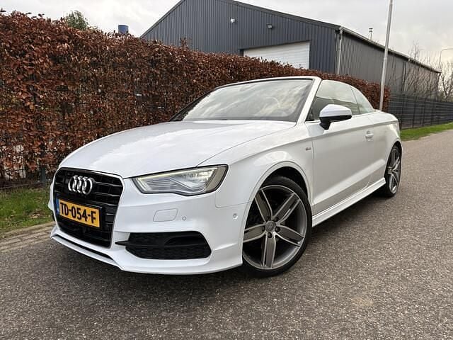 Wit Gebruikt 2014 Audi A3 Cabriolet Ambition Cabriolet | € 12.750 (Goede deal) - Afbeelding 1/4